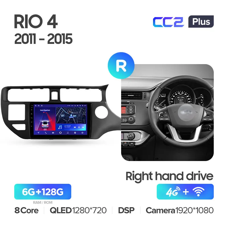 Kia RIO 4 K3 (2011-2015) Right Hand Drive - Image 6