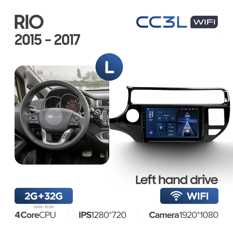 Kia RIO 4 K3 LHD RHD (2015-2017) - Image 4