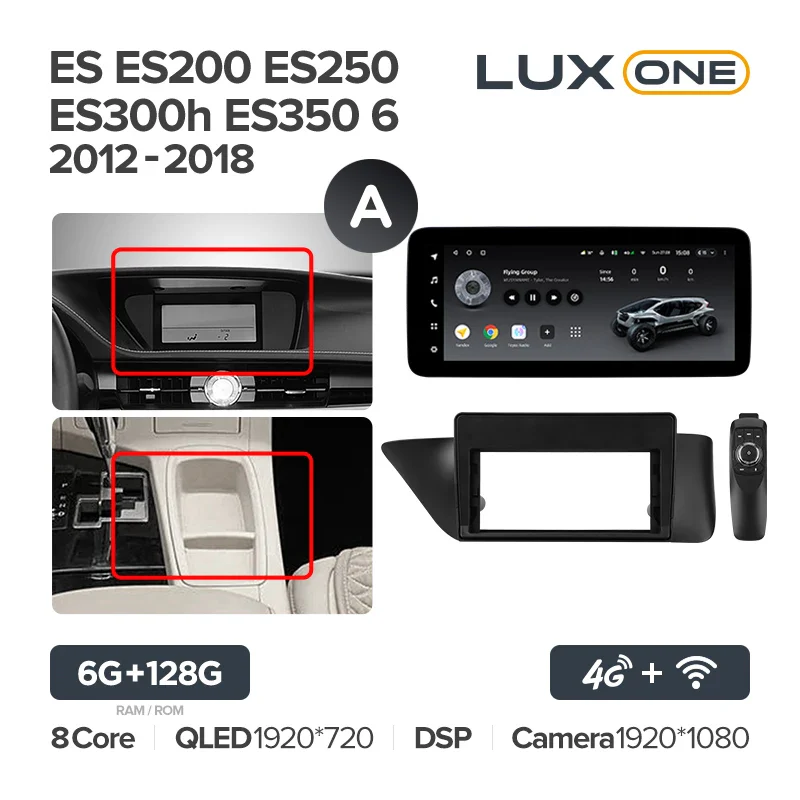 Lexus ES ES200 ES250 ES300h ES350 XV60 VI 6 (2012-2018) LEFT HAND DRIVE - Image 5