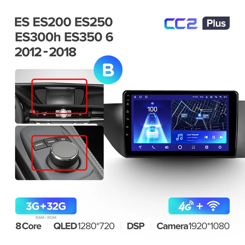 Lexus ES ES200 ES250 ES300h ES350 XV60 VI 6 (2012-2018) LEFT HAND DRIVE - Image 7