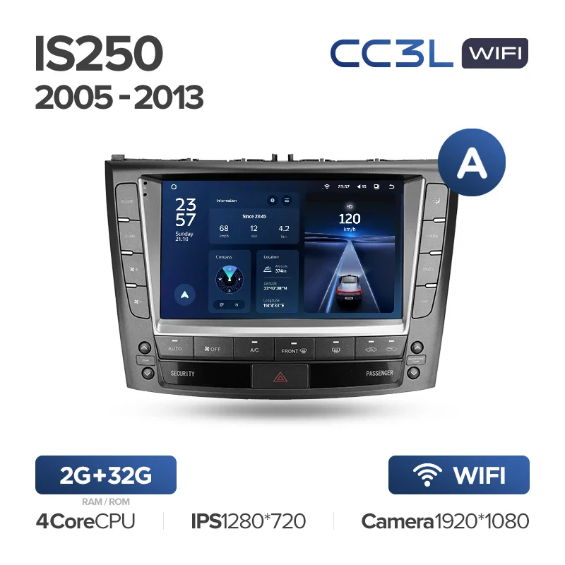 Lexus IS250 XE20 (2005-2013) F1 - Image 7