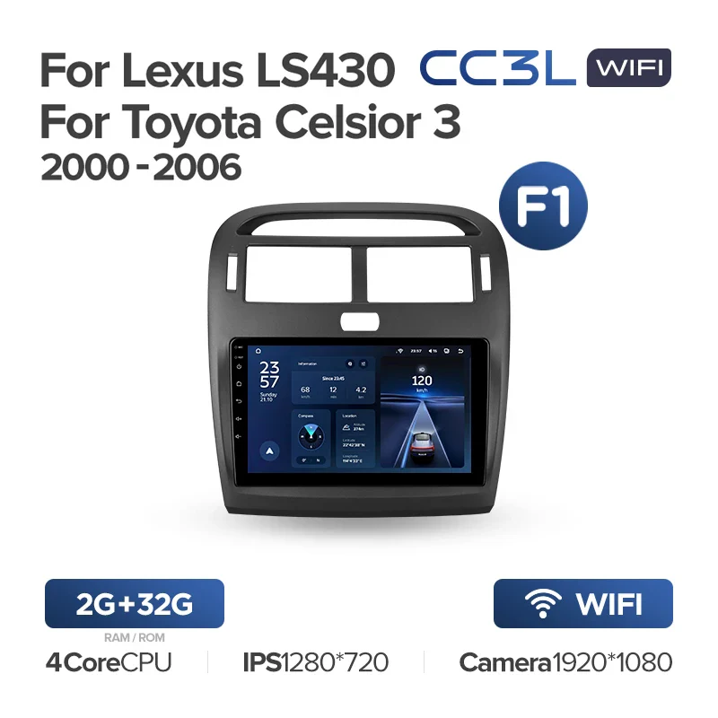 Lexus LS430 XF30 LS 430 (2000-2006) / Toyota Celsior XF30 III 3 (2000-2006) [F1] - Image 4