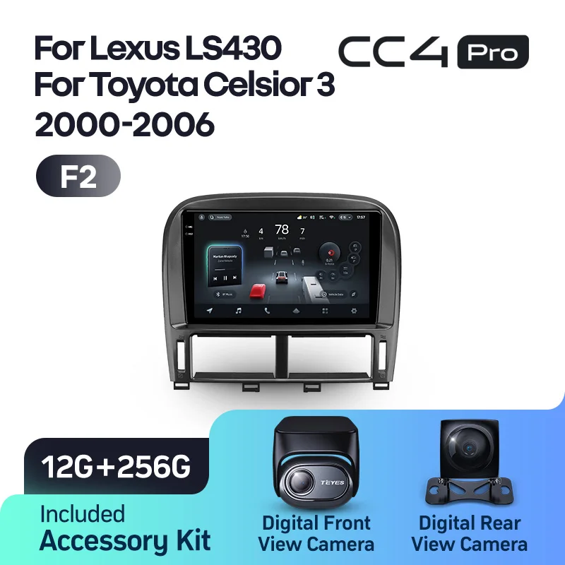 Lexus LS430 XF30 LS 430 (2000-2006) / Toyota Celsior XF30 III 3 (2000-2006) [F2] - Image 10