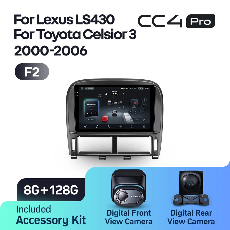 Lexus LS430 XF30 LS 430 (2000-2006) / Toyota Celsior XF30 III 3 (2000-2006) [F2] - Image 9