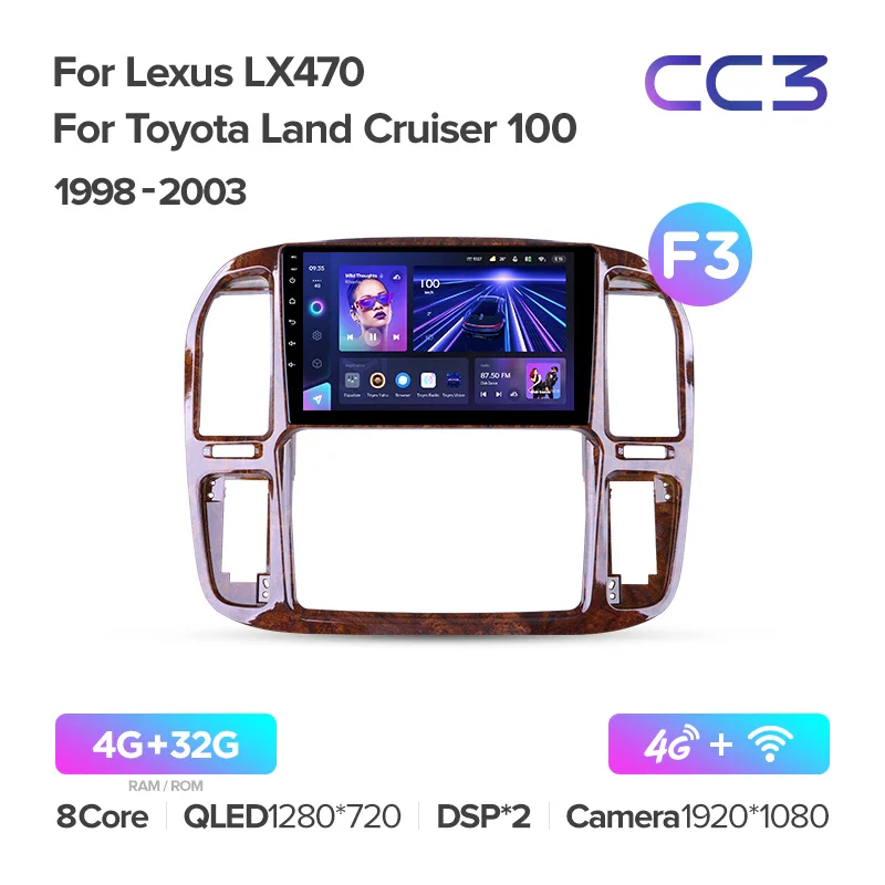 Lexus LX470 For Toyota Land Cruiser LC 100 (1998 - 2003) - Image 10
