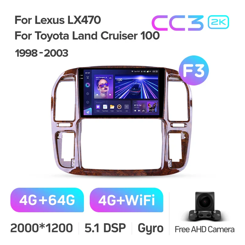 Lexus LX470 For Toyota Land Cruiser LC 100 (1998 - 2003) - Image 12