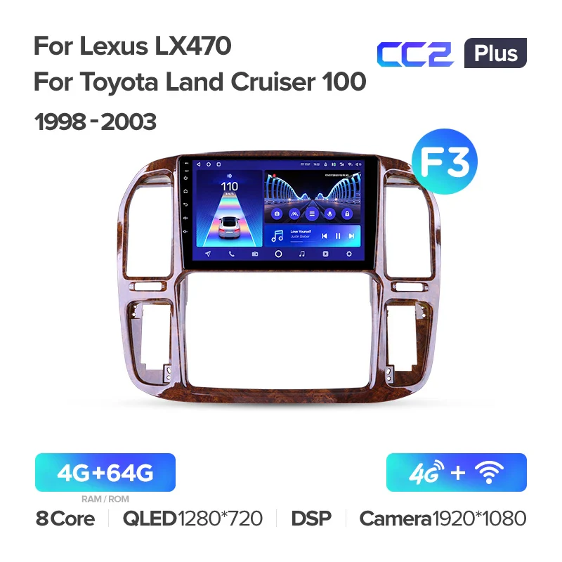 Lexus LX470 For Toyota Land Cruiser LC 100 (1998 - 2003) - Image 7