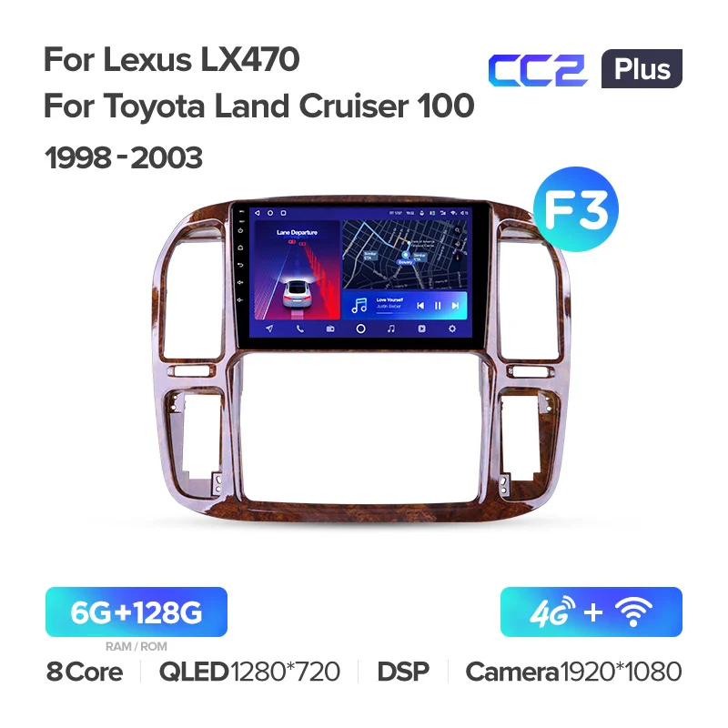 Lexus LX470 For Toyota Land Cruiser LC 100 (1998 - 2003) - Image 8