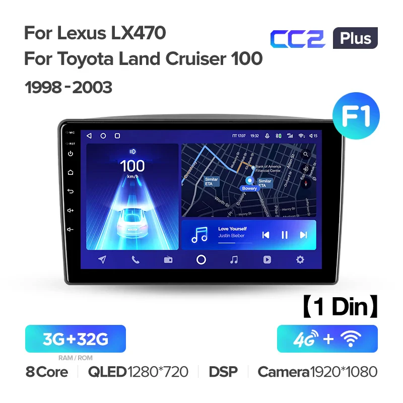 Lexus LX470 For Toyota Land Cruiser LC 100 (1998 - 2003) - Image 9