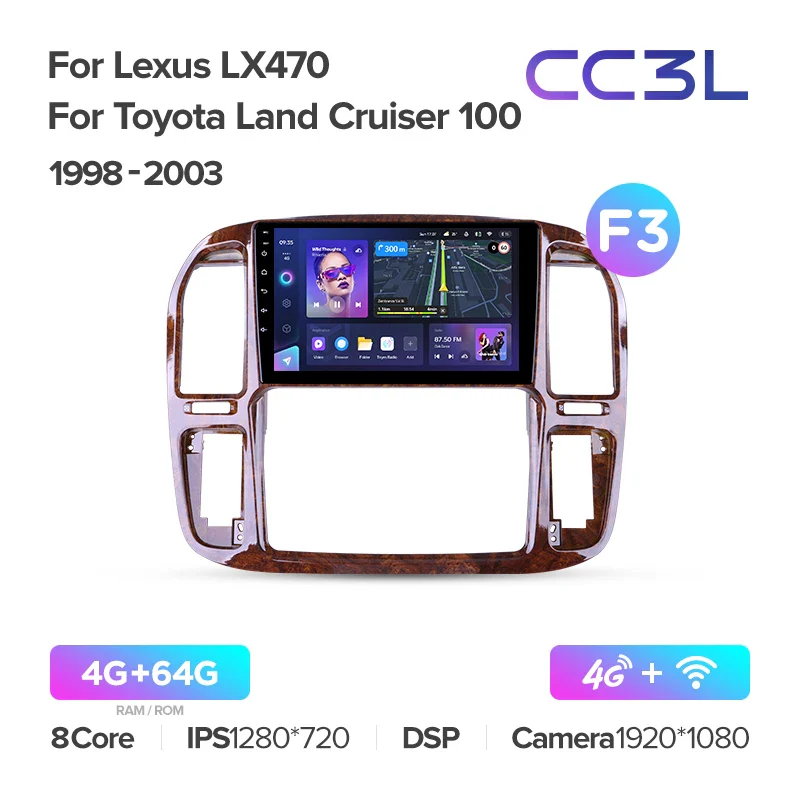 Lexus LX470 For Toyota Land Cruiser LC 100 (1998-2003) - Image 7