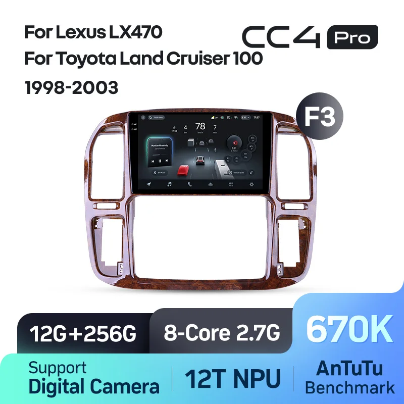 Lexus LX470 For Toyota Land Cruiser LC 100 (1998-2003) - Image 8