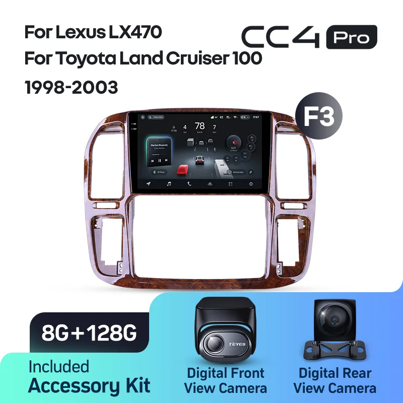 Lexus LX470 For Toyota Land Cruiser LC 100 (1998-2003) - Image 9