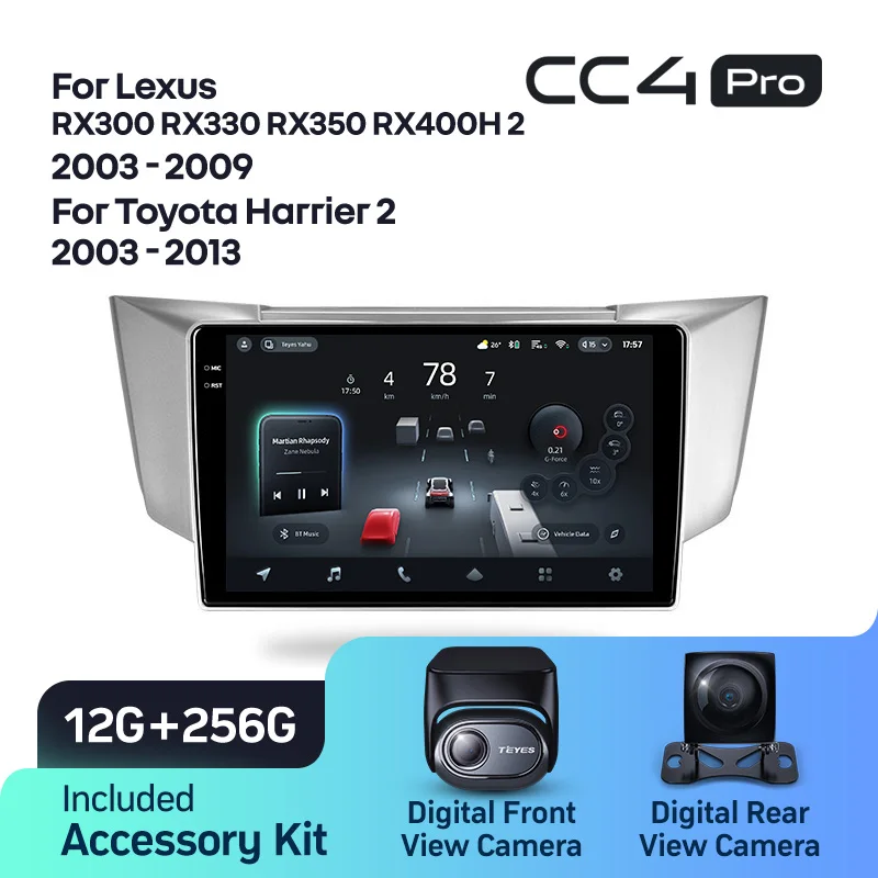 Lexus RX300 RX330 RX350 RX400H II 2 (2003-2009) / Toyota Harrier XU30 II 2 (2003-2013) - Image 10