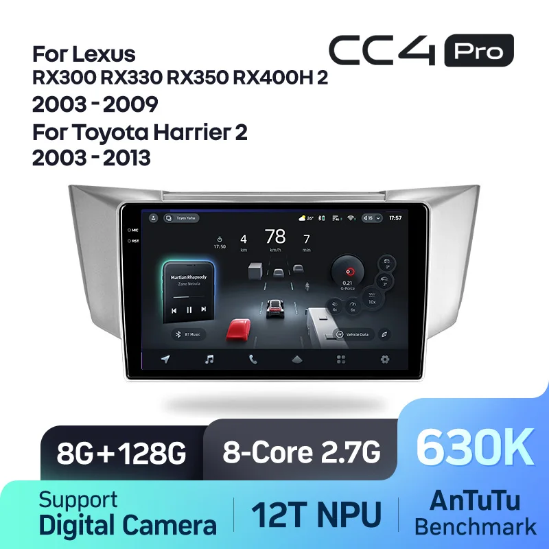 Lexus RX300 RX330 RX350 RX400H II 2 (2003-2009) / Toyota Harrier XU30 II 2 (2003-2013) - Image 7