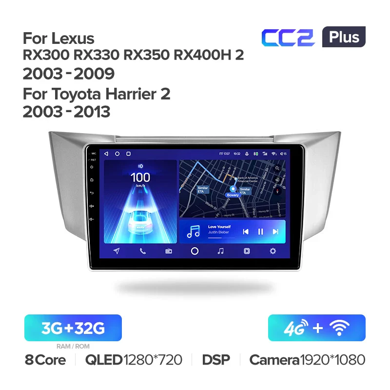 Lexus RX300 RX330 RX350 RX400H II 2 (2003-2009) / Toyota Harrier XU30 II 2 (2003-2013) - Image 4