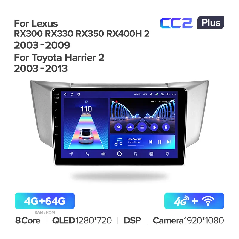 Lexus RX300 RX330 RX350 RX400H II 2 (2003-2009) / Toyota Harrier XU30 II 2 (2003-2013) - Image 5