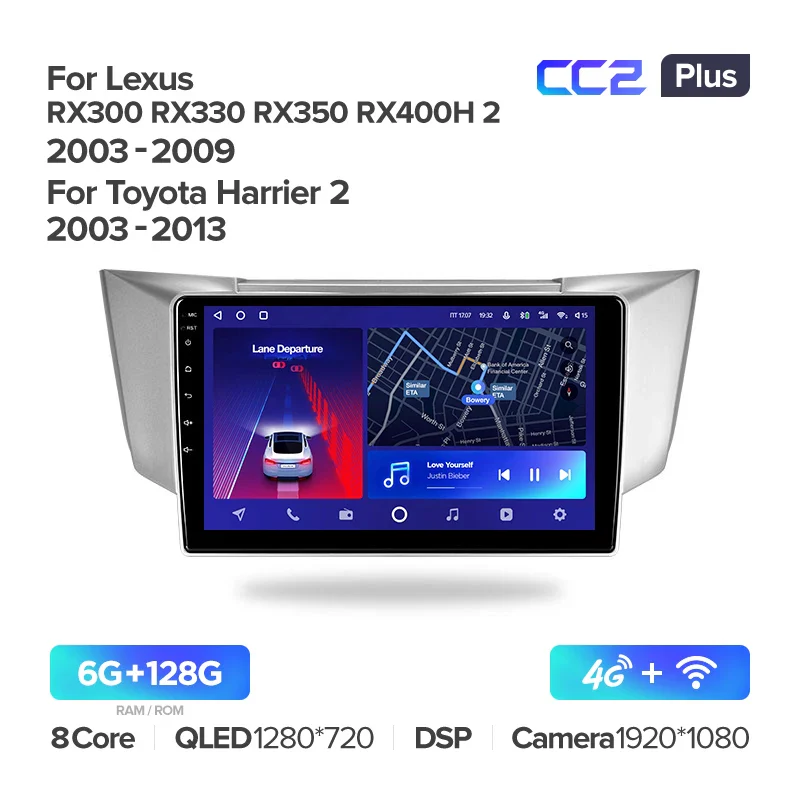 Lexus RX300 RX330 RX350 RX400H II 2 (2003-2009) / Toyota Harrier XU30 II 2 (2003-2013) - Image 6