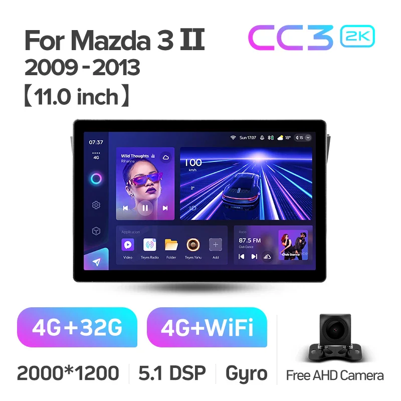 Mazda 3 II / Mazda3 BL (2009-2013) 11" & 13" - Image 7