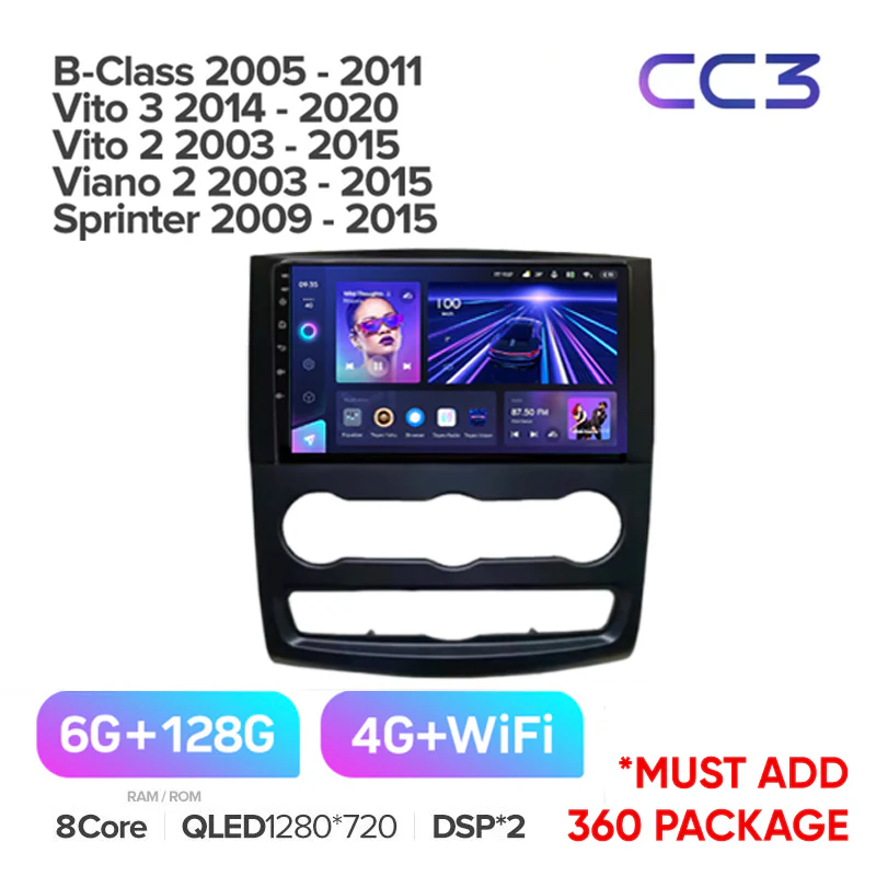 Mercedes-Benz Sprinter (2009-2015) F2 - 10inch - Image 5