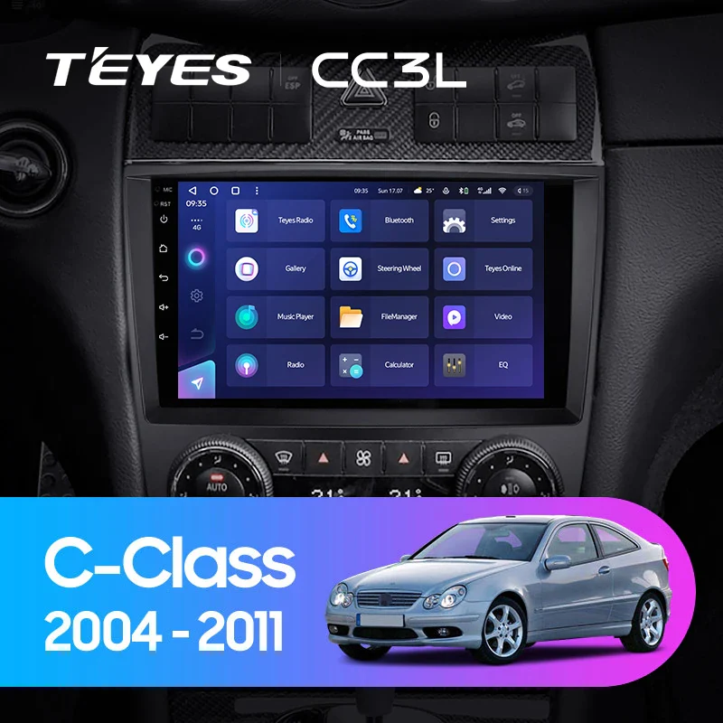 Mercedes Benz C-Class C Class W203 W209 C180 C200 CL203 C209 A209 (2004-2011)