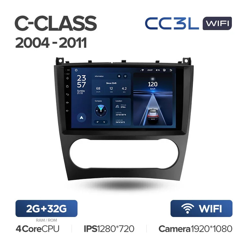 Mercedes Benz C-Class C Class W203 W209 C180 C200 CL203 C209 A209 (2004-2011) - Image 8