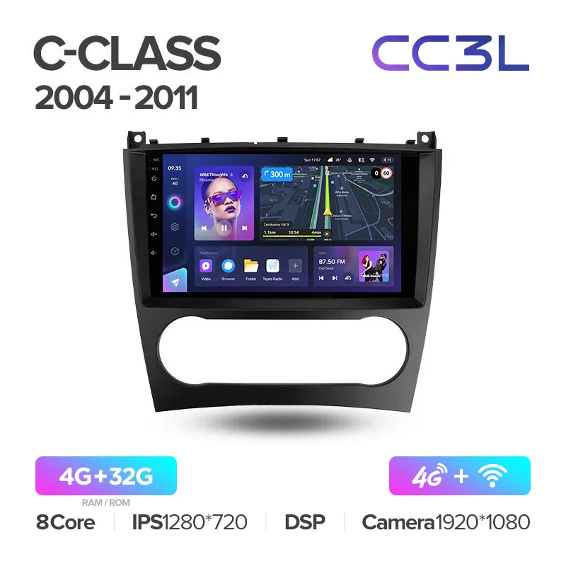 Mercedes Benz C-Class C Class W203 W209 C180 C200 CL203 C209 A209 (2004-2011) - Image 9