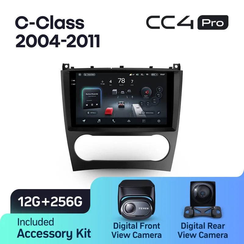 Mercedes Benz C-Class C Class W203 W209 C180 C200 CL203 C209 A209 (2004-2011) - Image 10