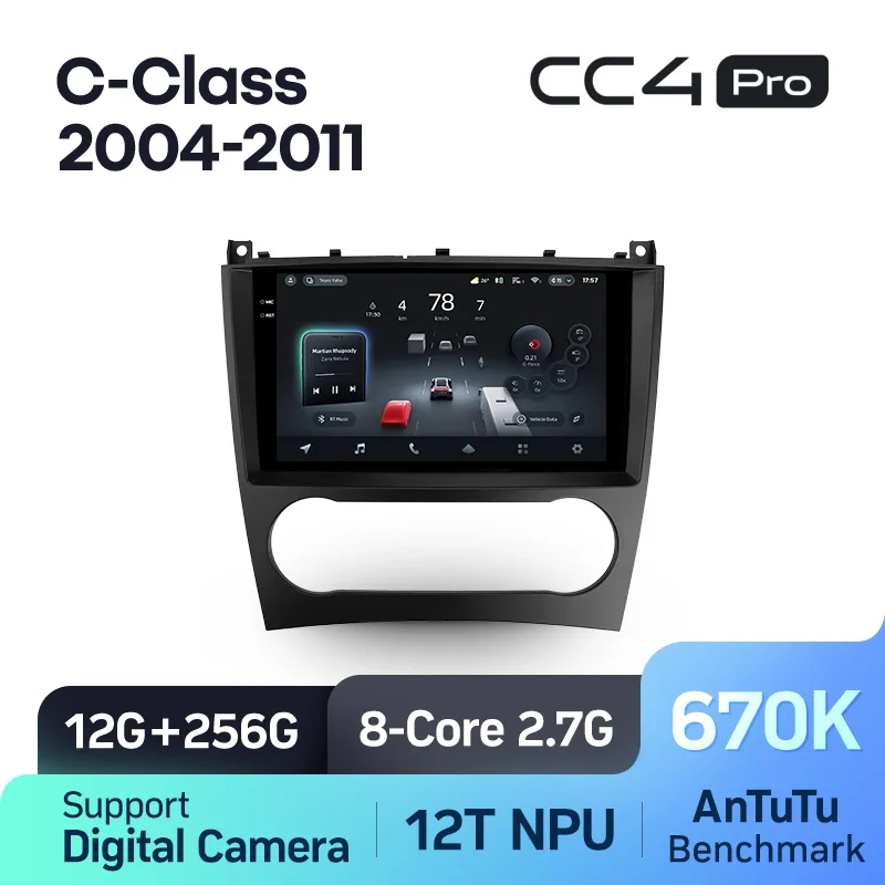 Mercedes Benz C-Class C Class W203 W209 C180 C200 CL203 C209 A209 (2004-2011) - Image 7