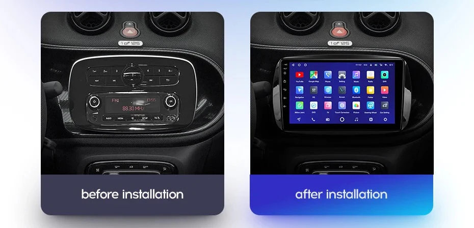 Mercedes Benz Smart Fortwo 3 C453 A453 W453 (2014-2020) - Image 2