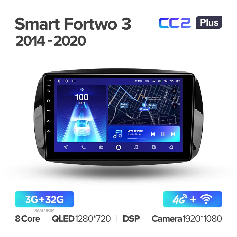 Mercedes Benz Smart Fortwo 3 C453 A453 W453 (2014-2020) - Image 4