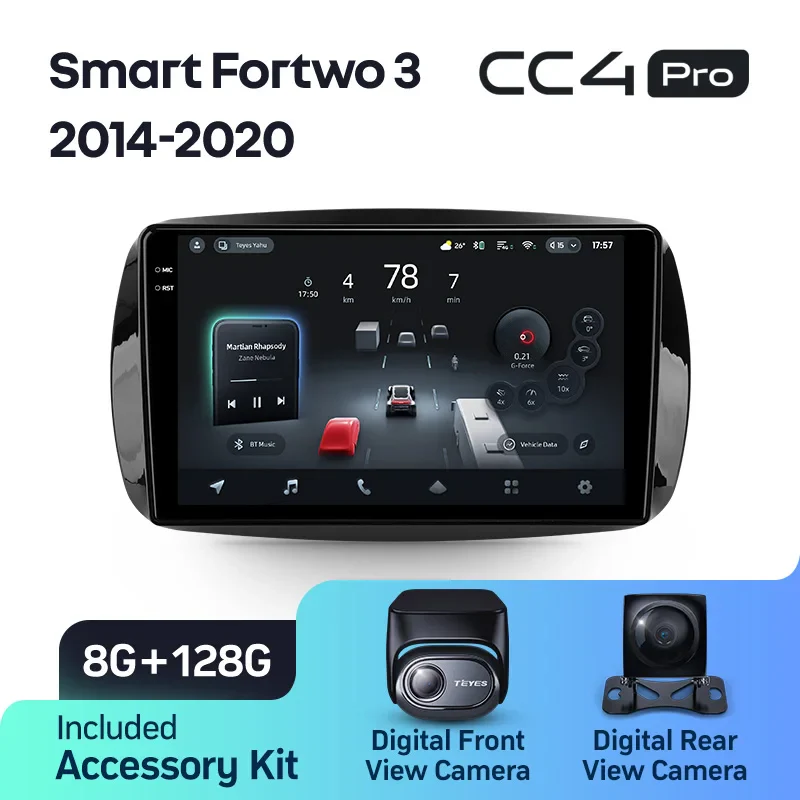 Mercedes Benz Smart Fortwo 3 C453 A453 W453 (2014-2020) - Image 7