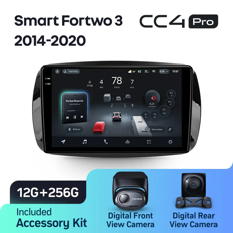 Mercedes Benz Smart Fortwo 3 C453 A453 W453 (2014-2020) - Image 8