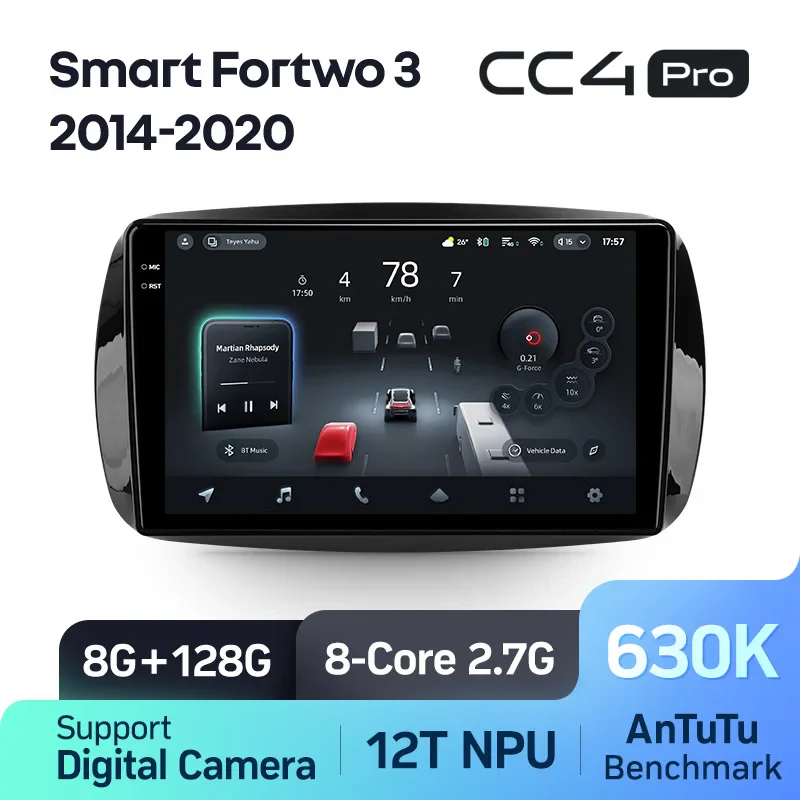 Mercedes Benz Smart Fortwo 3 C453 A453 W453 (2014-2020) - Image 9