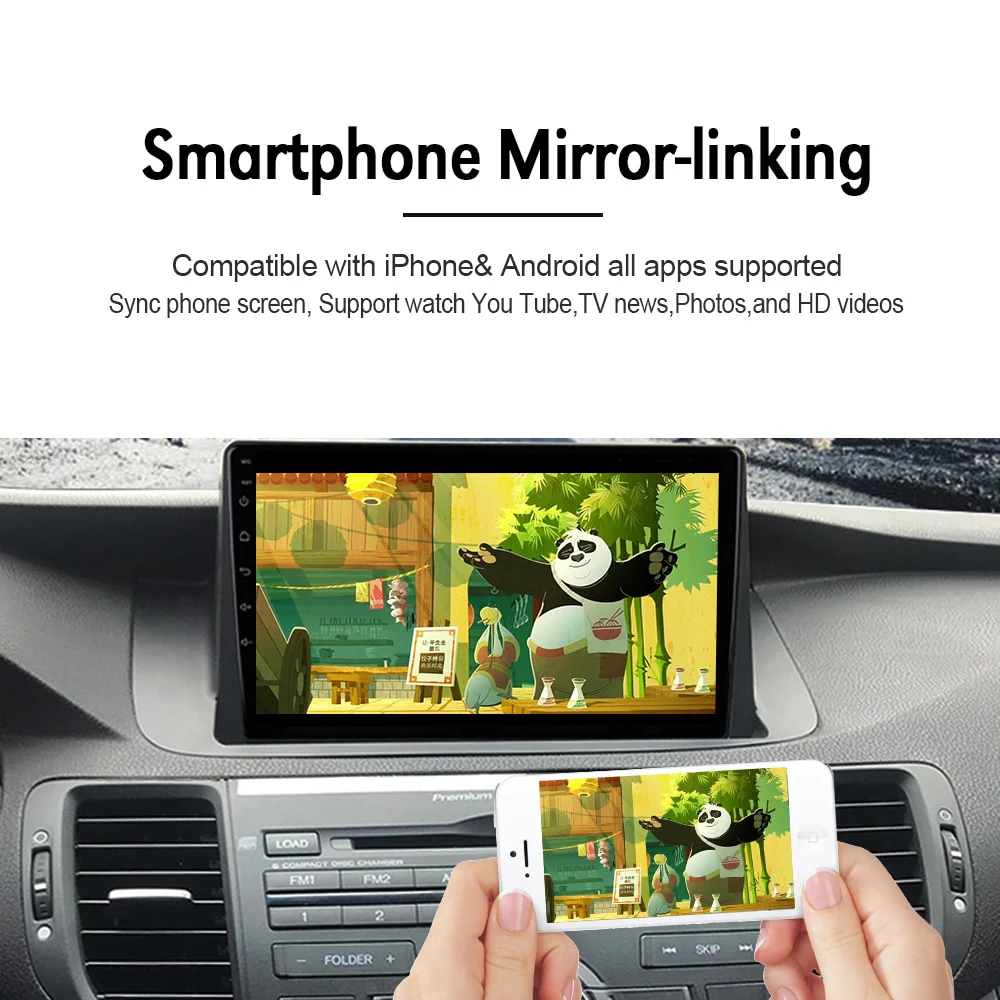 MirrorLink Android Auto & Carplay Dongle Wireless - Black - Image 6