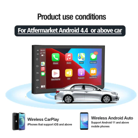 MirrorLink Android Auto & Carplay Dongle Wireless - Black - Image 7