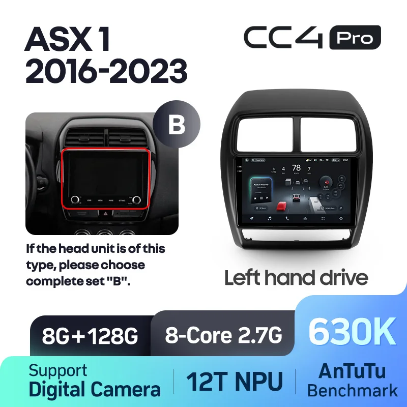 Mitsubishi ASX 1 (2016-2023) Left hand drive - Image 10
