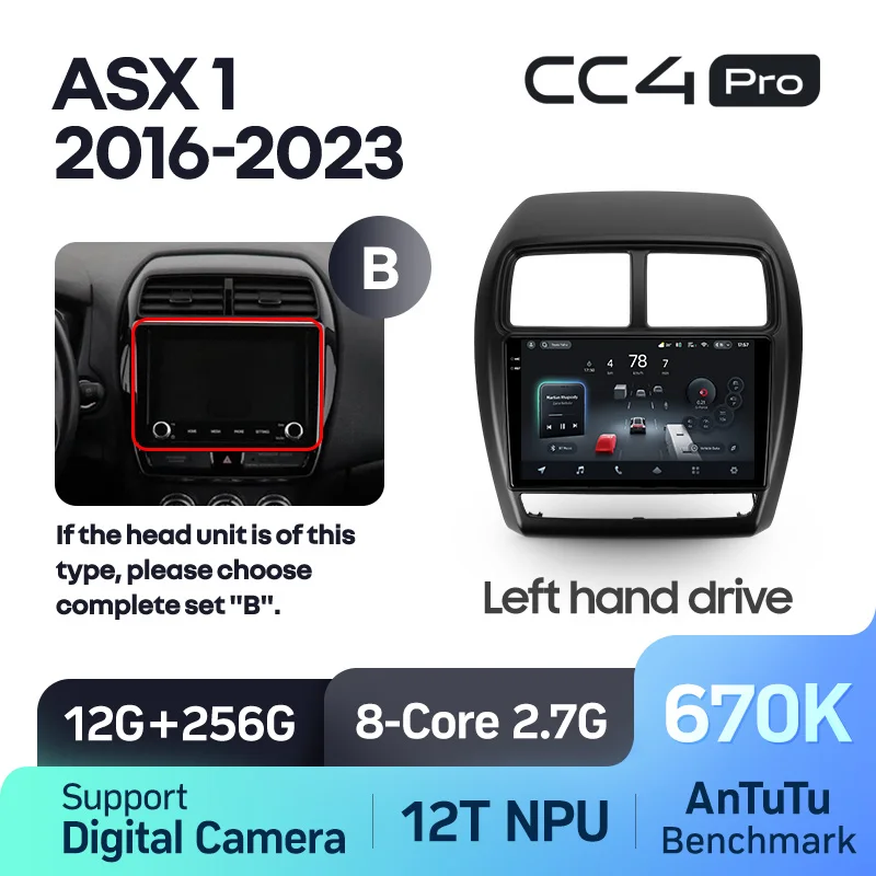 Mitsubishi ASX 1 (2016-2023) Left hand drive - Image 11