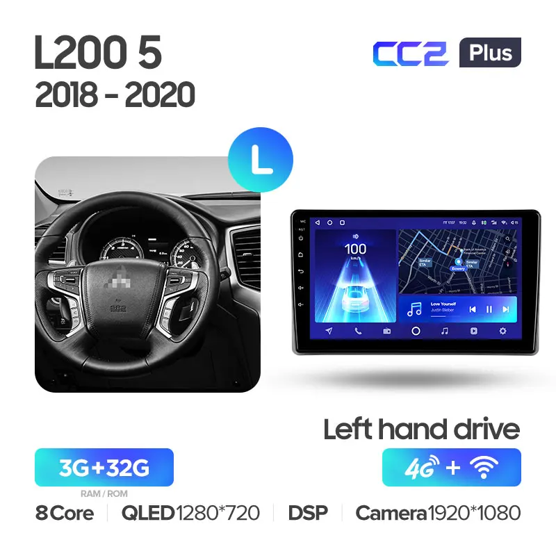 Mitsubishi L200 5 (2018-2020) Left Hand Drive - Image 4