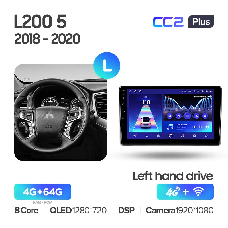 Mitsubishi L200 5 (2018-2020) Left Hand Drive - Image 5