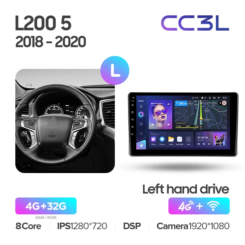 Mitsubishi L200 5 (2018-2020) Left Hand Drive - Image 5