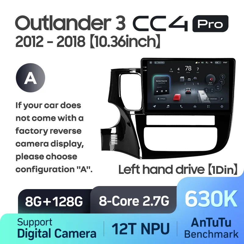 Mitsubishi Outlander 3 GF0W GG0W (2012-2018) Left Hand Drive - Image 14