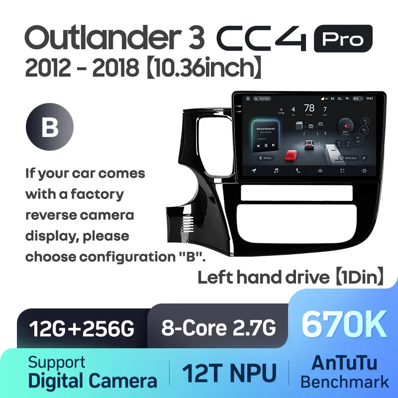 Mitsubishi Outlander 3 GF0W GG0W (2012-2018) Left Hand Drive - Image 9