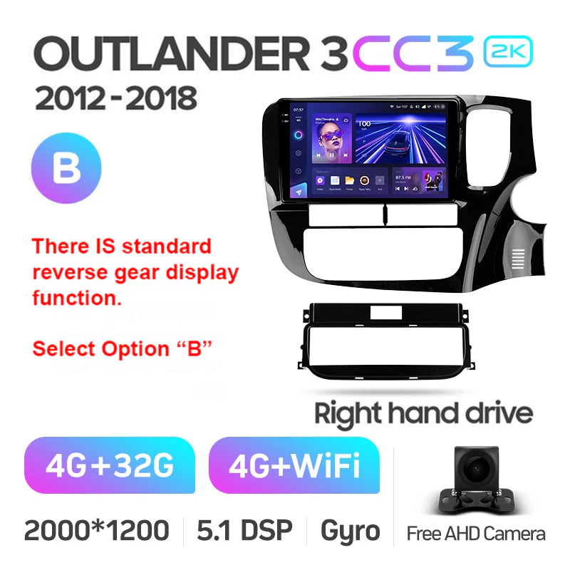 Mitsubishi Outlander 3 GF0W GG0W (2012-2018) Right Hand Drive - Image 11