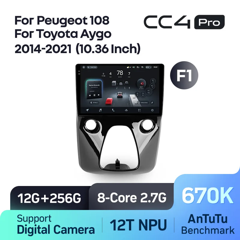 Peugeot 108 For Toyota Aygo B40 (2014-2021) - Image 13