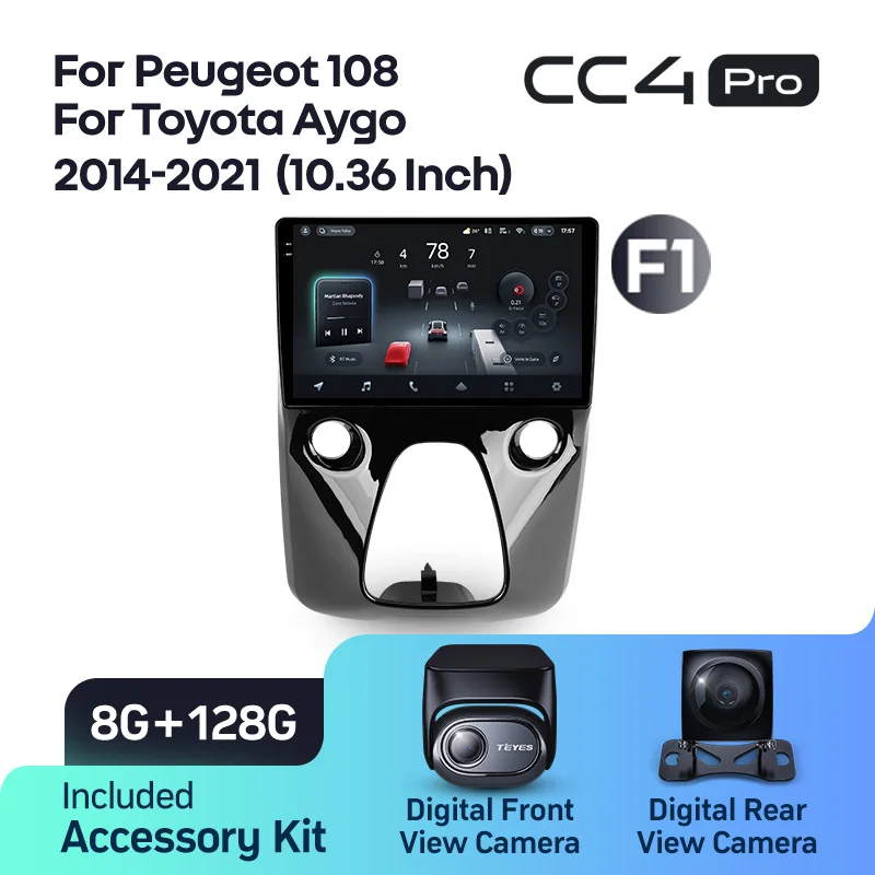 Peugeot 108 For Toyota Aygo B40 (2014-2021) - Image 9
