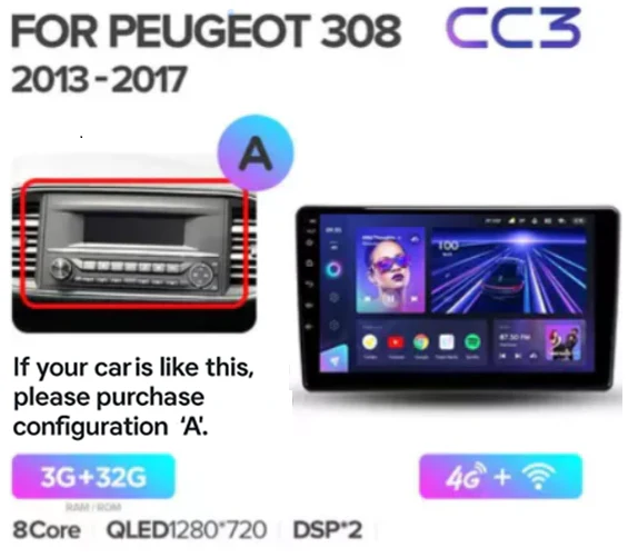 Peugeot 308 T9 308S (2013-2017) - Image 3