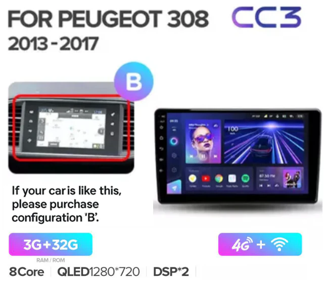Peugeot 308 T9 308S (2013-2017) - Image 6