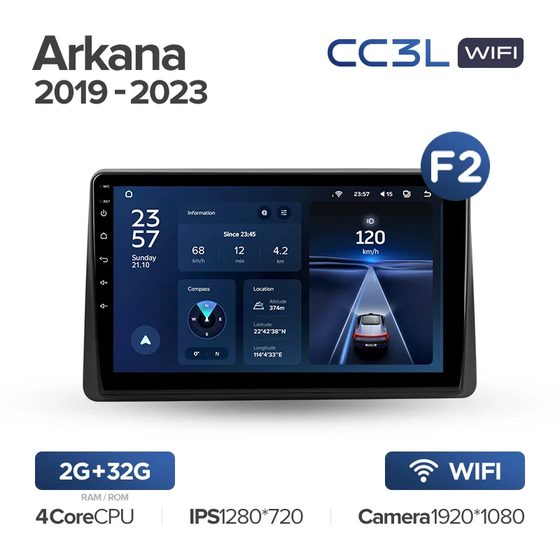 Renault Duster HM 2 (2020-2024) / Arkana (2019-2024) - Image 8