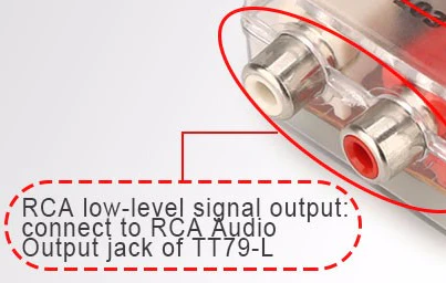 Special Power Adapter Cable with Audio Amplifier Cable for Audi A3/A4/TT - Image 5