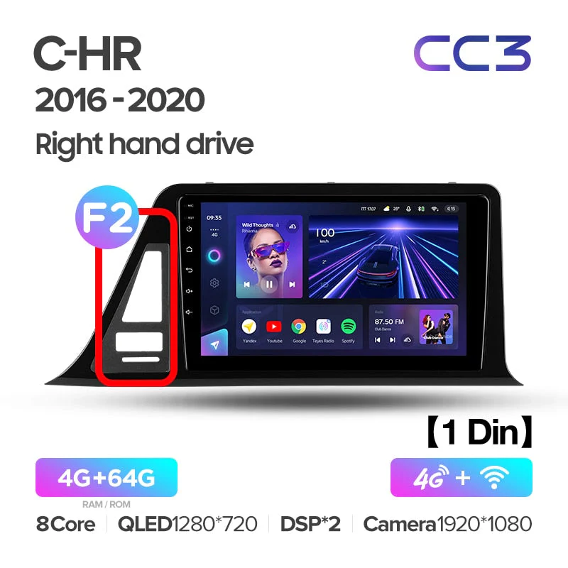 SPECIAL Toyota C-HR CHR (2016-2020) Right hand driver - Image 4